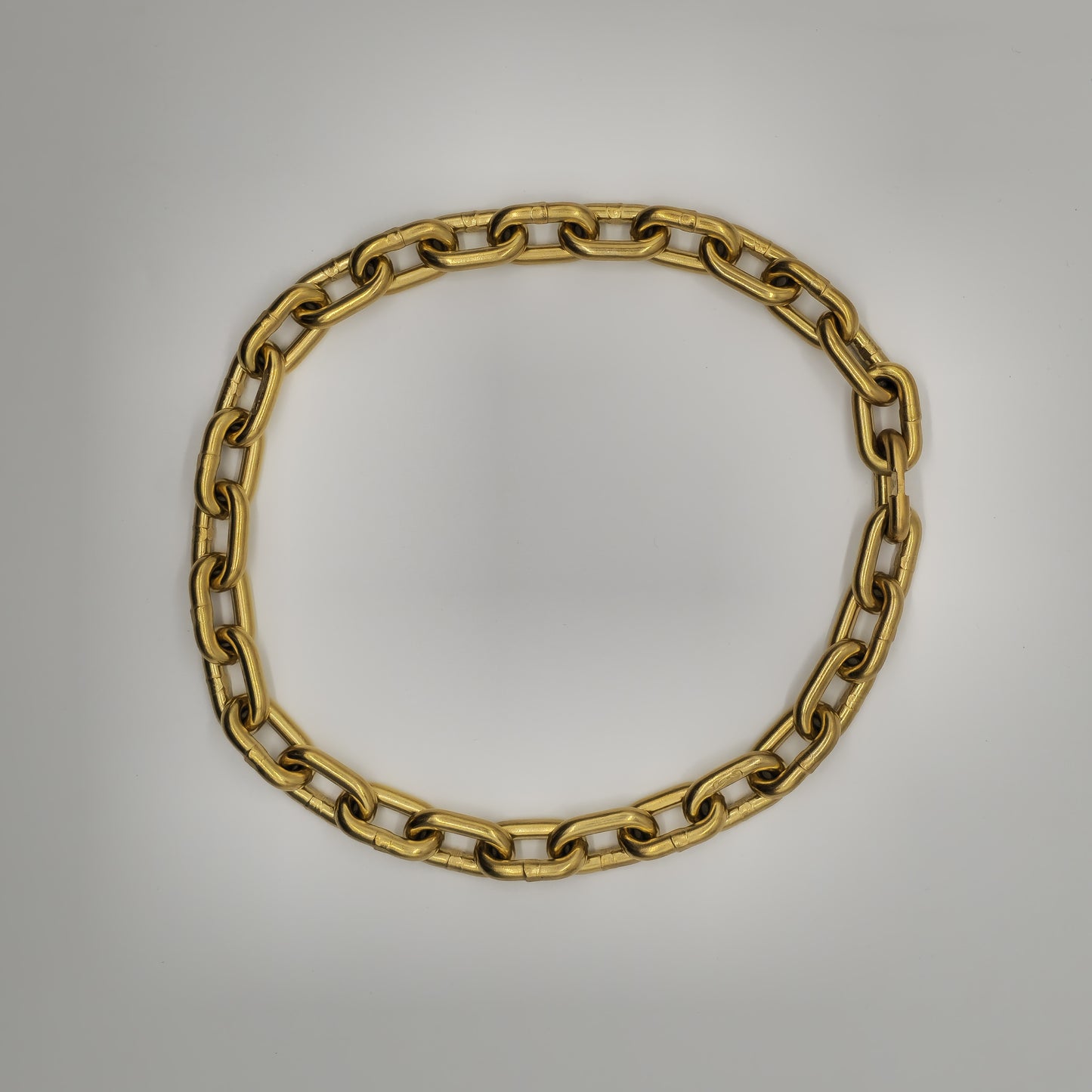 Guardian Saphire Kombi lasergraviert mit Shiny Gold-Kette & silbernem Schäkel