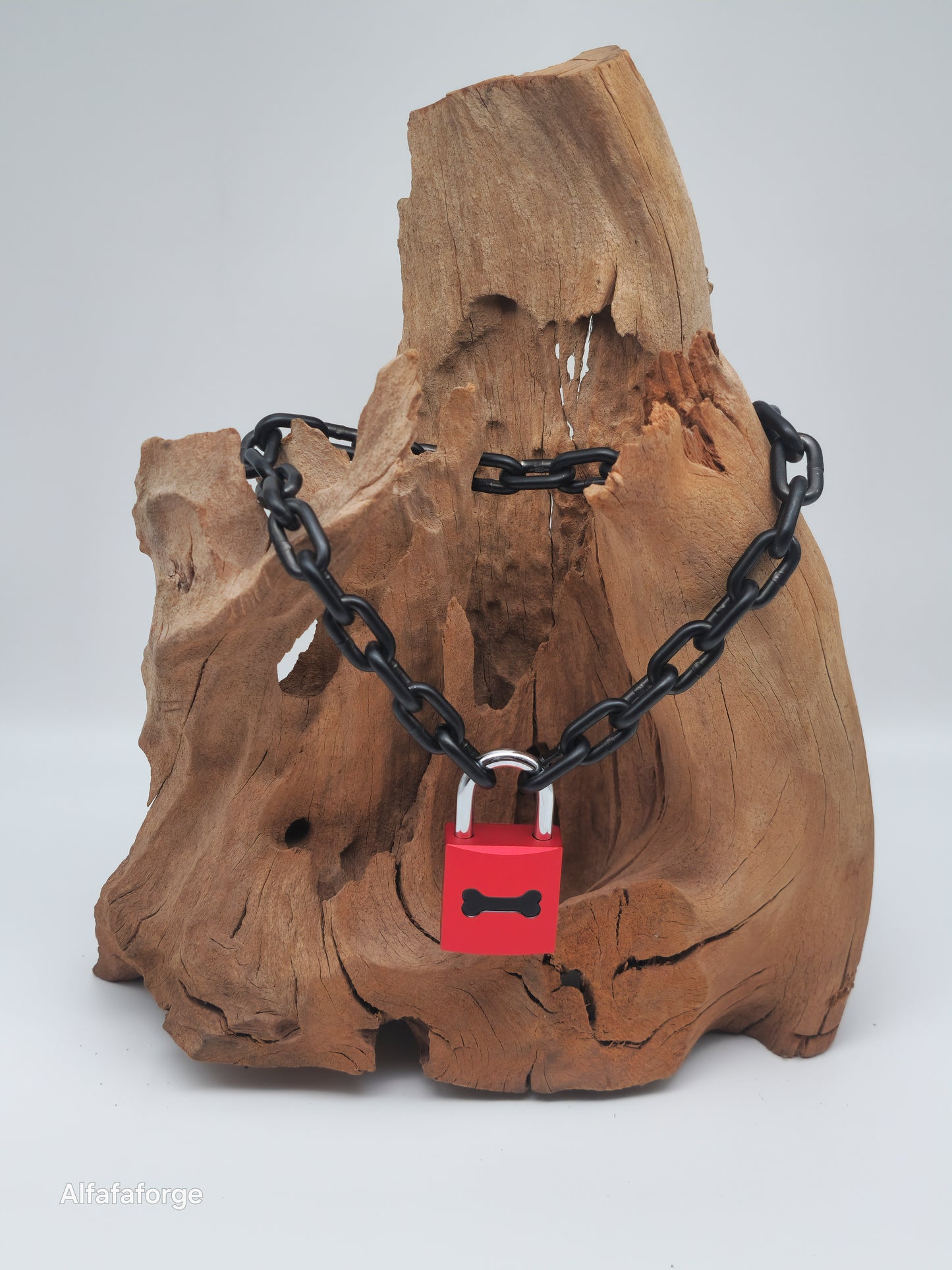 Guardian Inferno Kombi mit Midnight Black-Kette & sibernem Schäkel