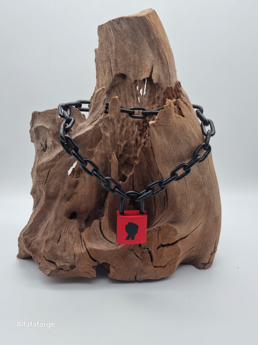 Titan Inferno Inverse Kombi mit Midnight Black Kette & schwarzem Schäkel