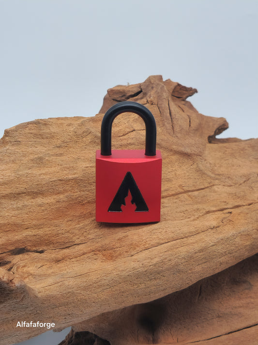 Guardian Inferno Invers Kombi mit Midnight Black-Kette und schwarzem Schäkel