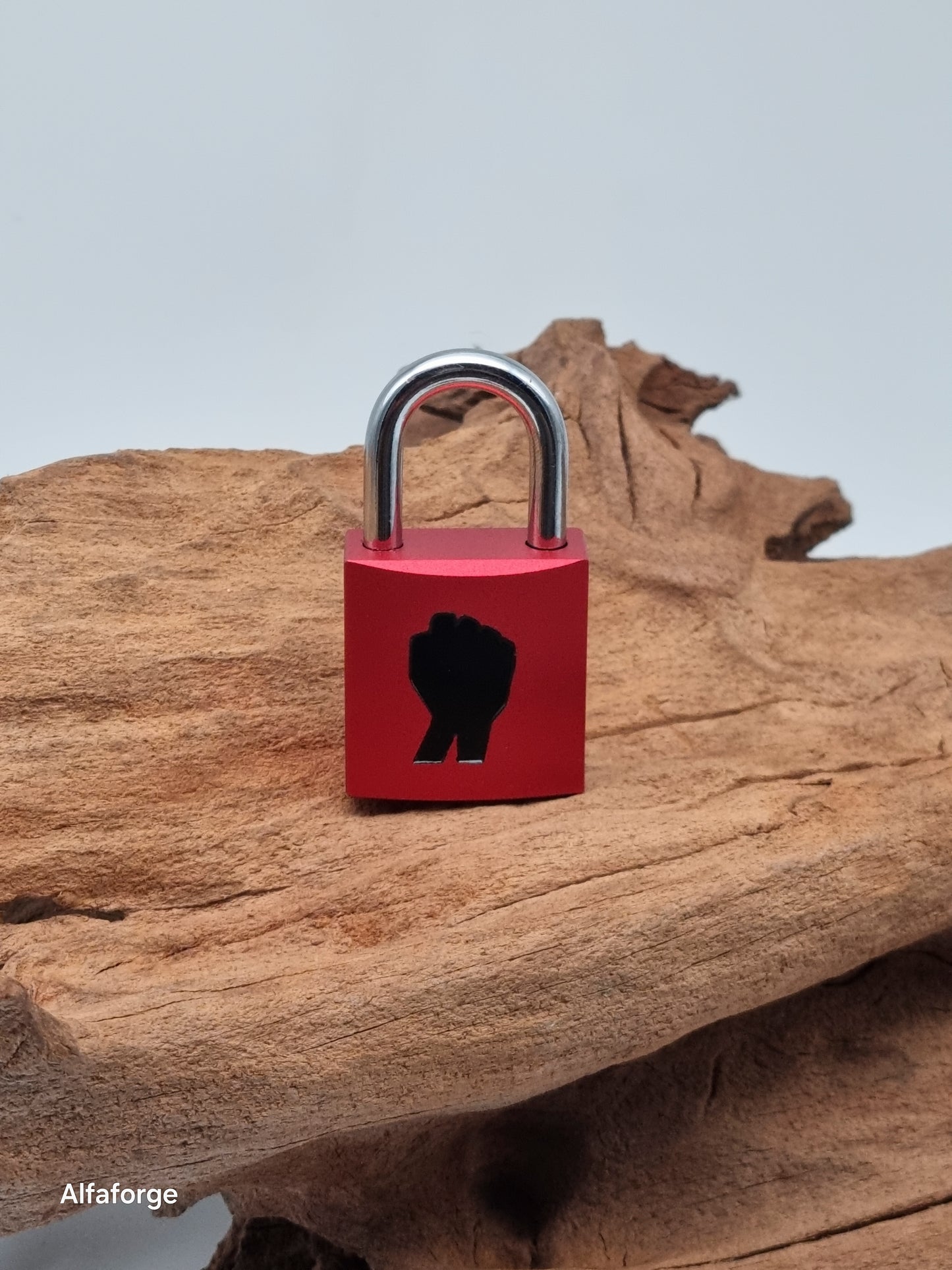 Titan Inferno Inverse Lock mit silbernem Schäkel