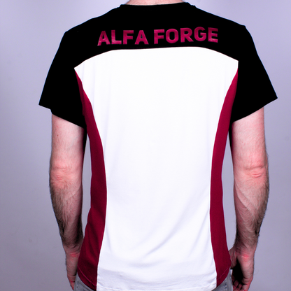 Alfa Shirt Weiß/Rot